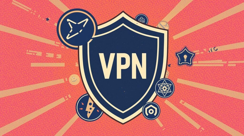 ProtonVPN WireGuard shield illustration for Kali Linux setup and DNS leak protection.