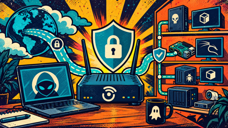 NordVPN OpenWrt router lab setup with secure VPN routing