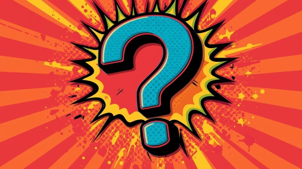 How I Thought My Lab Was Secure — Until I Actually Tested It 🧪 6 Pop art image featuring a textured blue question mark with explosive comic-style background.