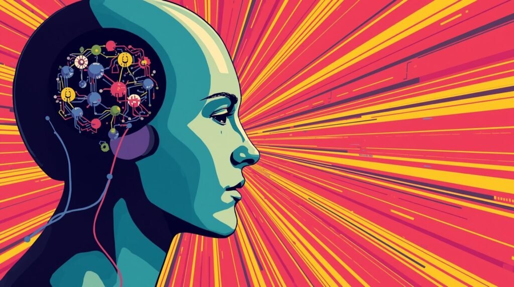 Training Data Poisoning Explained: How AI Models Get Silently Compromised 🧬 5 Futuristic human brain illustration depicting technological complexity and cerebral activity.