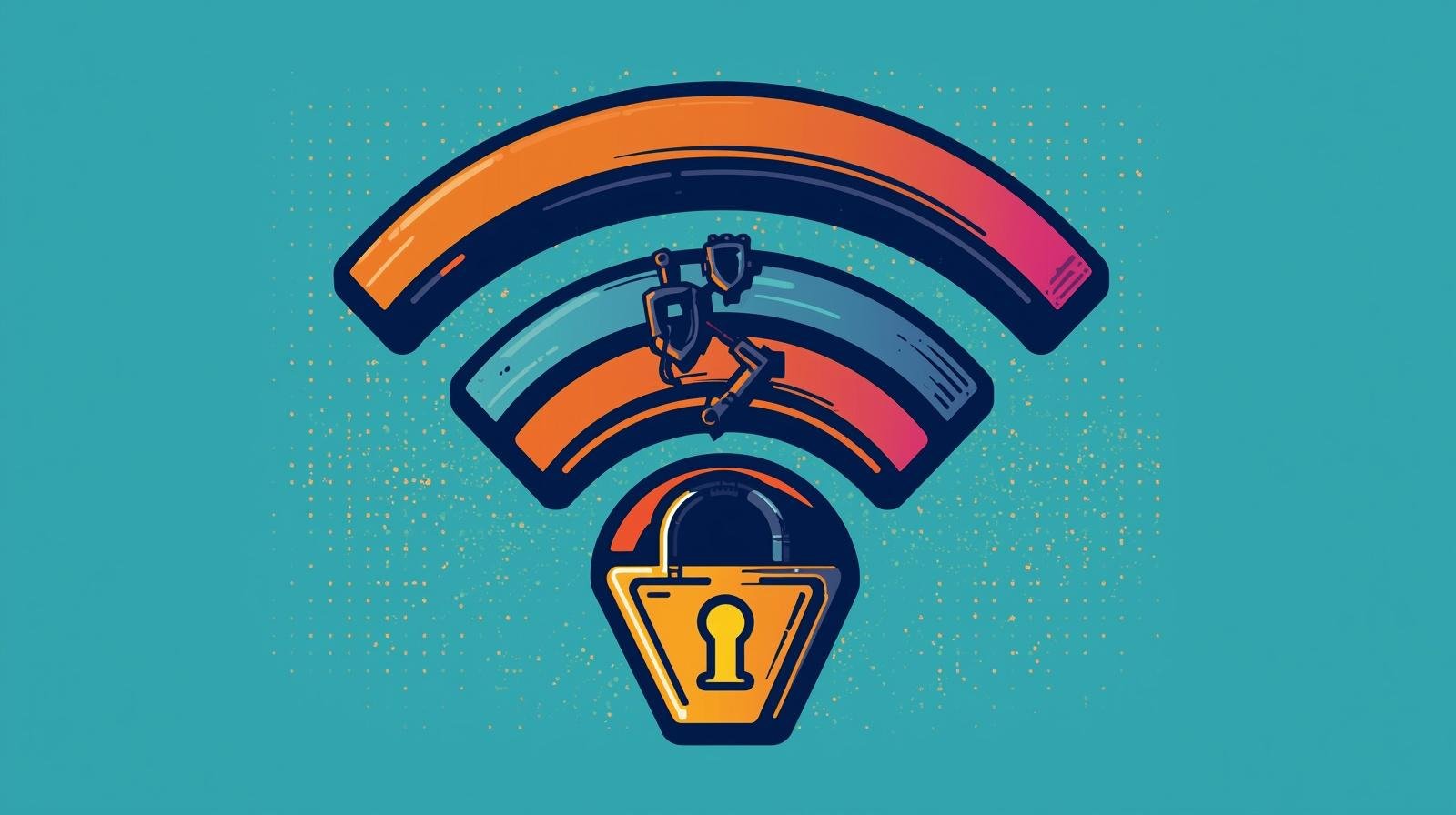 What Is Aircrack NG? 7 Brutal WiFi Testing Truths Beginners Learn Too Late 🕳️ 1 Wi-Fi security symbol with padlock, showcasing connectivity and cybersecurity themes.