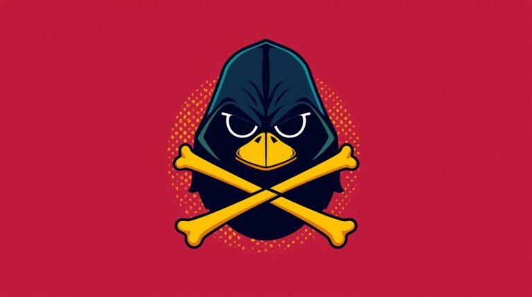 Gobuster Tutorial for Beginners: Find Hidden Directories Safely 1 Hooded bird crossbones mascot logo for Gobuster directory enumeration tutorial and file enumeration.