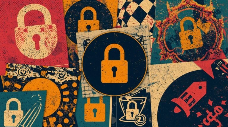 NordPass for business padlock collage showing security, access control, and password management.