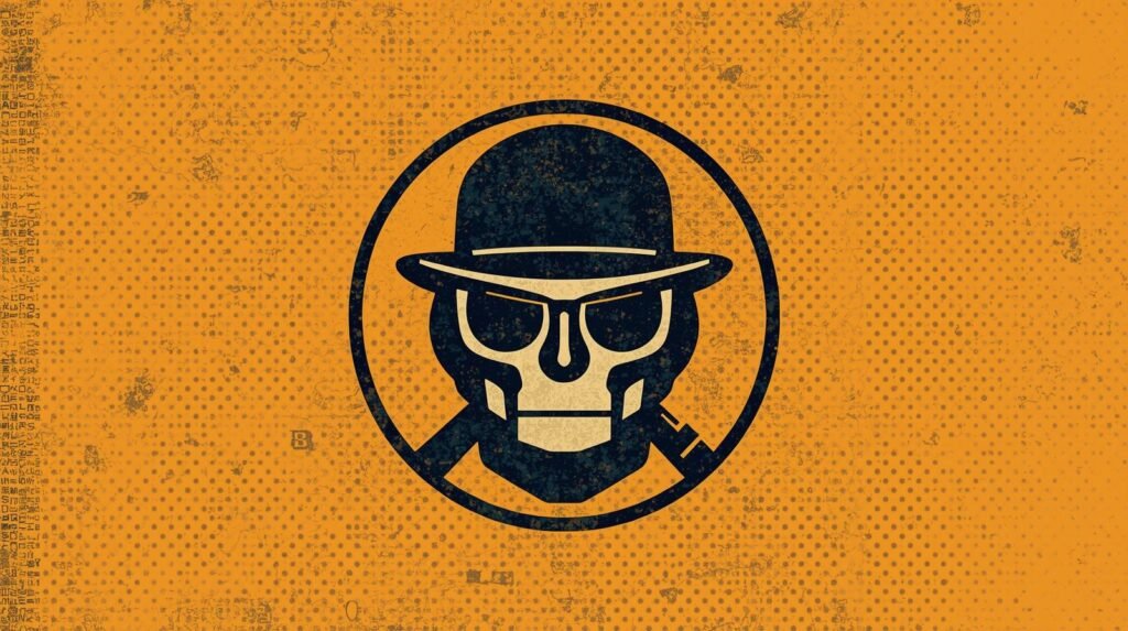 How to Use Burp Suite Without Making Critical Beginner Mistakes 🪤 3 Burp Suite security testing retro skull emblem poster with hat and pipe.