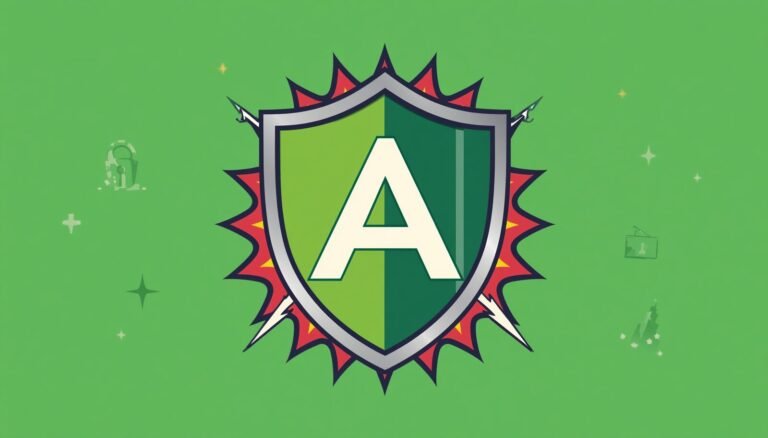 AdGuard Promo Code: Save Up to 80% on VPN, DNS and Ad Blocker 2 Green shield emblem with letter A for AdGuard discount code and promo code.