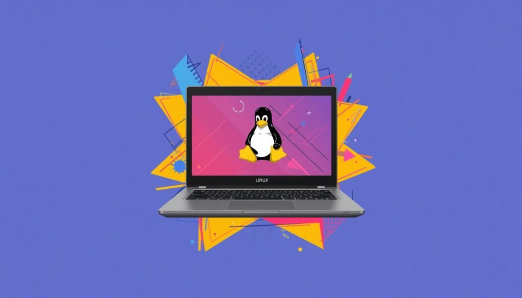 Can You Install Linux on a Chromebook? 9 Smart Options 3 Linux on Chromebook laptop with Tux mascot, Chrome OS Linux graphic.
