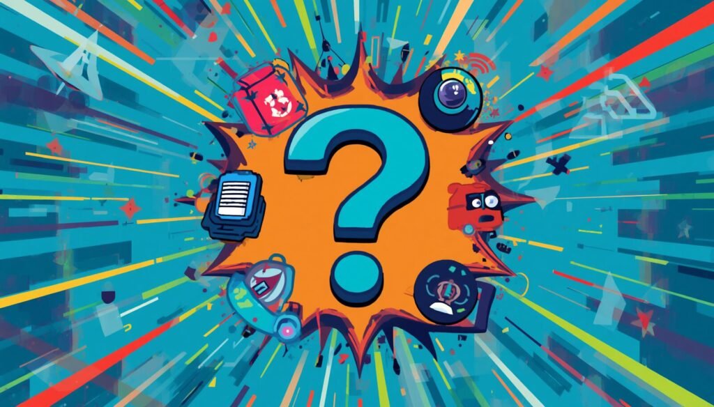 Colorful question mark tech illustration about what is Nikto web scanner and Nikto commands.