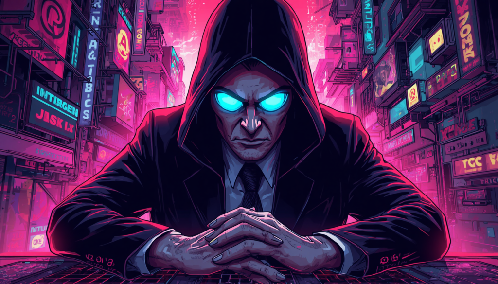 John the Ripper Password Cracking: 7 Smart Lab Steps 4 Cyberpunk hooded hacker for John the Ripper password cracking and ethical hacking tutorial.