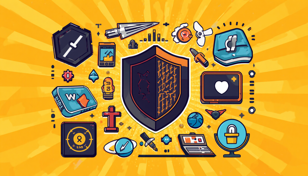 Minecraft account recovery shield illustration for hacked account and email changed protection.
