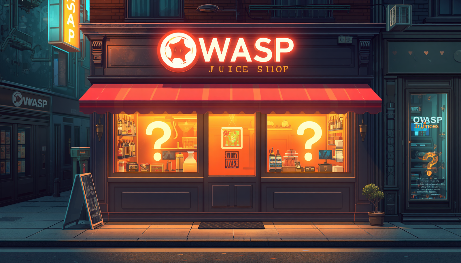 Build a Safe OWASP Juice Shop Lab in 7 Proven Steps 5 OWASP Juice Shop storefront at night, web application security lab and ethical hacking virtual lab.
