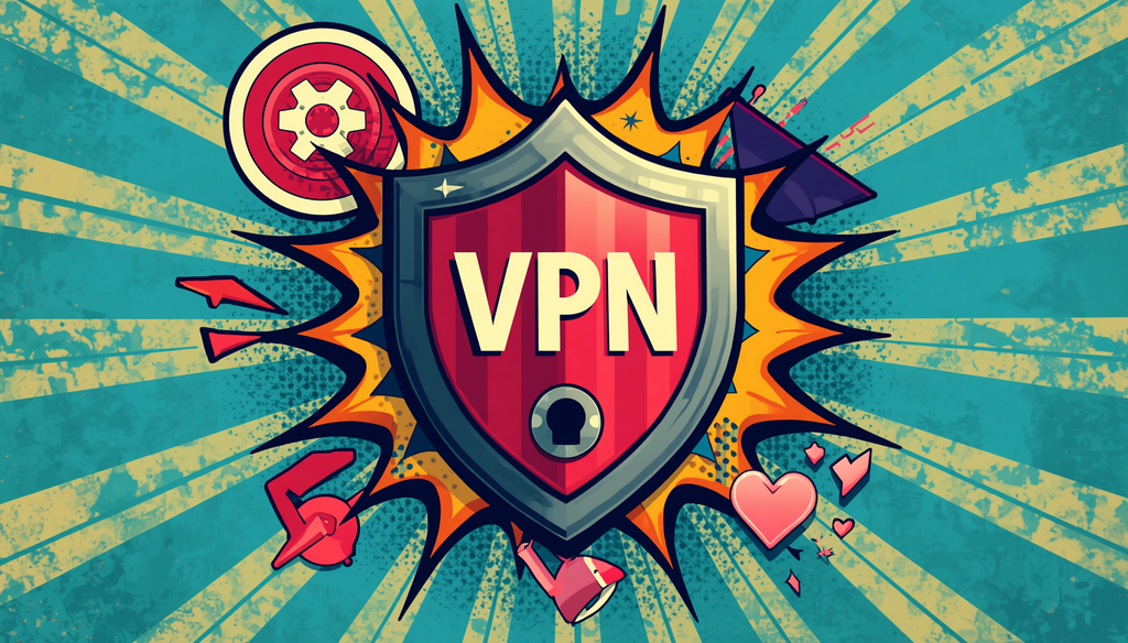 Proton VPN Versus NordVPN: Which One Wins? 3 ProtonVPN vs NordVPN security shield retro poster comparison.