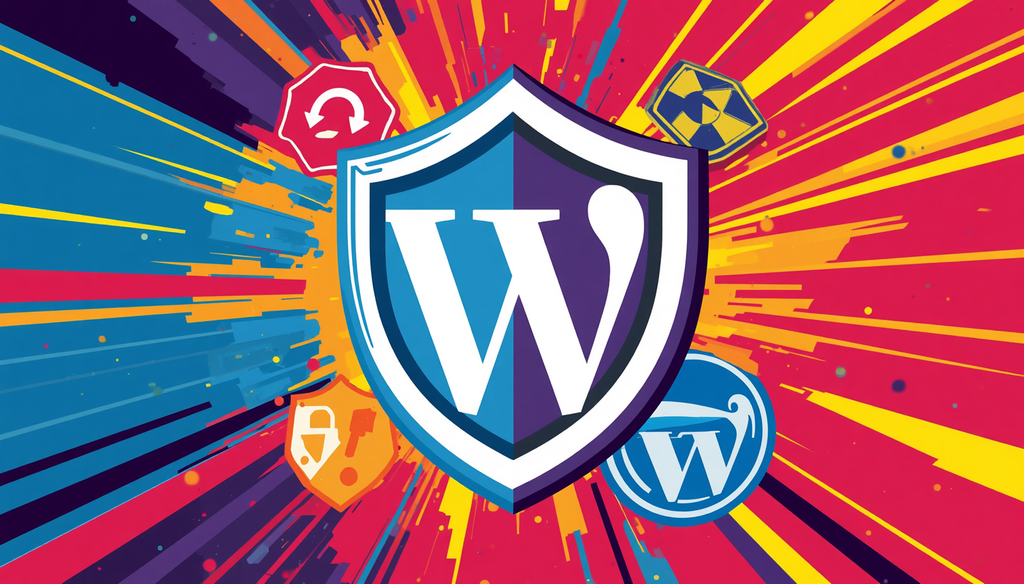 WordPress Hardening: 9 Real Fixes That Took Me From D to A+ 2 WordPress hardening shield illustration for security guide, audit, headers, and best practices.